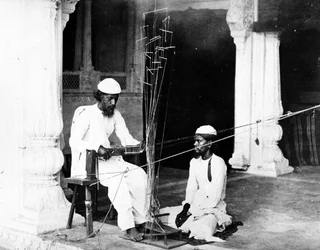 Fabricantes de encajes dorados, c.1863